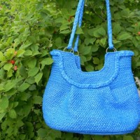 Голубая сумка